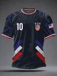 Graphic Tee USA 2026 FIFA World Cup Soccer Lover Wardrobe Father's Day Present - GowGowStore