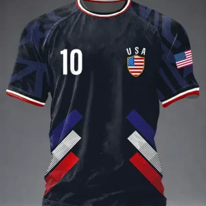 Graphic Tee USA 2026 FIFA World Cup Soccer Lover Wardrobe Father's Day Present - GowGowStore