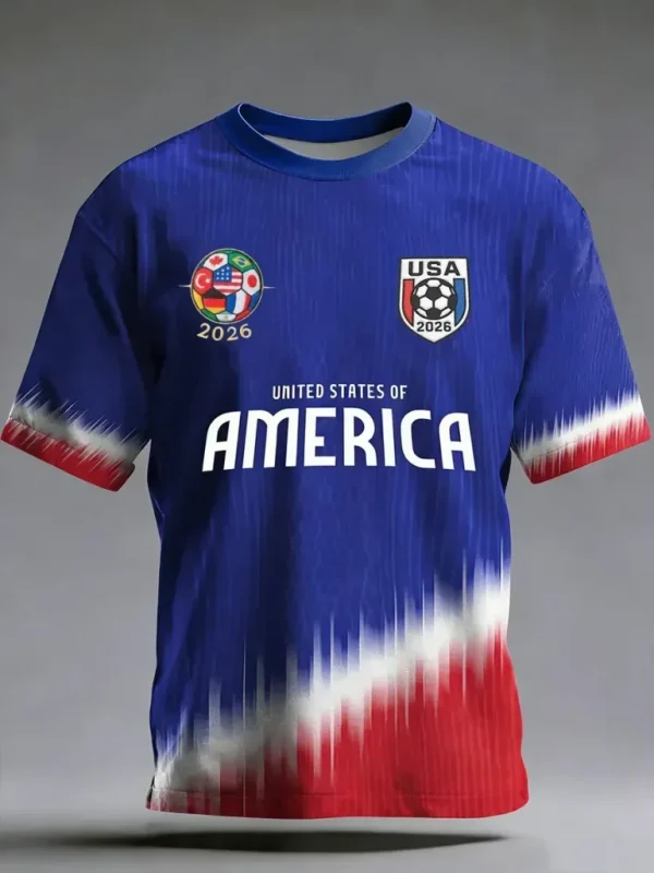 USA T-Shirt FIFA World Cup 2026 World Cup Fan Edition Christmas Present Idea - GowGowStore