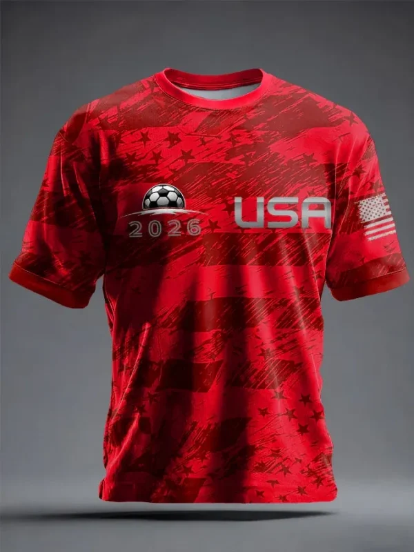 FIFA World Cup 2026 USA Soccer Shirt World Cup Fan Collection Holiday Gift Idea - GowGowStore
