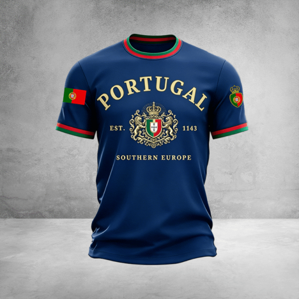 Portugal 2026 FIFA World Cup T-Shirt Game Time Fan Gear Surprise Gift For Fans - GowGowStore