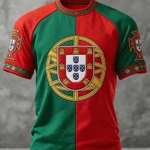 Portugal T-Shirt 2026 World Cup Team Spirit Shirt Gift For Men - GowGowStore