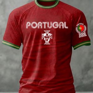 Graphic Tee Portugal 2026 World Cup Match Day Essential Father's Day Present - GowGowStore