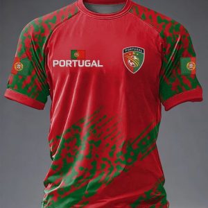 World Cup 2026 Portugal CR7 Graphic Tee Soccer Squad Gear Birthday Gift For Him - GowGowStore