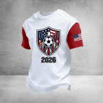 USA Performance Tee FIFA World Cup 2026 Soccer Lover Wardrobe Gift For Mom - GowGowStore