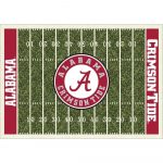 Alabama University Football Field Rug