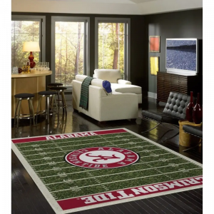 Alabama University Football Field Rug