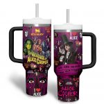 Alice Cooper Music Custom Stanley Quencher 40oz Stainless Steel Tumbler With Handle