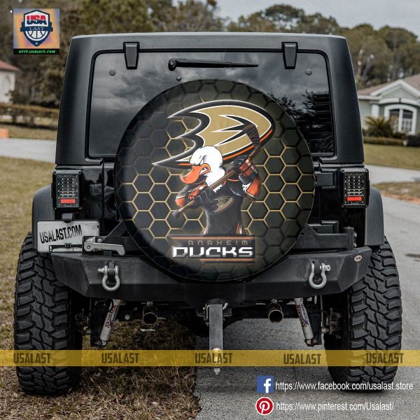 Anaheim Ducks NHL Mascot Spare Tire Cover - Badmintonshirt Shop