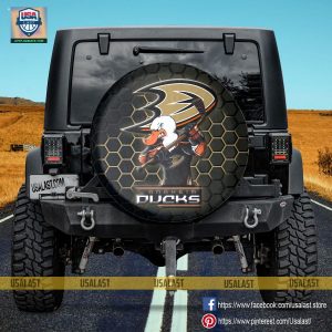 Anaheim Ducks NHL Mascot Spare Tire Cover - Badmintonshirt Shop
