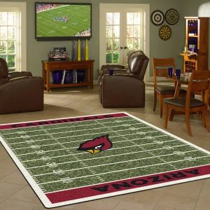 Arizona Cardinals NFL Football Field Rug