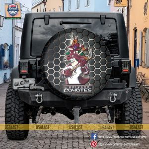 Arizona Coyotes NHL Mascot Spare Tire Cover - Badmintonshirt Shop