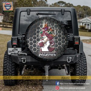 Arizona Coyotes MLB Mascot Spare Tire Cover – Our hard working soul