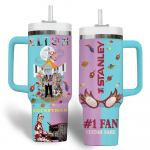 Elton John Music Custom Stanley Quencher 40oz Stainless Steel Tumbler With Handle