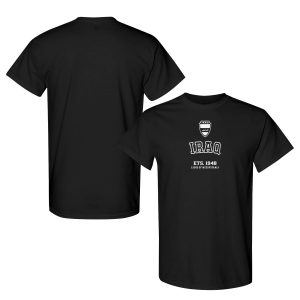 FIFA World Cup 2026 Iraq Year Established Graphic Unisex T-Shirt - Black - Jersey Teams