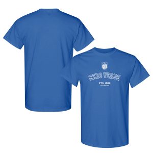 FIFA World Cup 2026 Cabo Verde Year Established Graphic Unisex T-Shirt - Blue - Jersey Teams