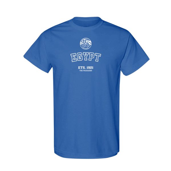 FIFA World Cup 2026 Egypt Year Established Graphic Unisex T-Shirt - Blue - Jersey Teams