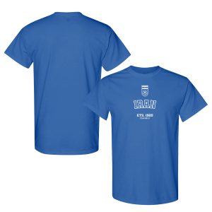 FIFA World Cup 2026 Iran Year Established Graphic Unisex T-Shirt - Blue - Jersey Teams