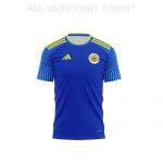 Curacao 2026 Home 3D T-shirt Fully Printed – Unisex, Blue - Jersey Teams