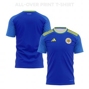 Curacao 2026 Home 3D T-shirt Fully Printed – Unisex, Blue - Jersey Teams