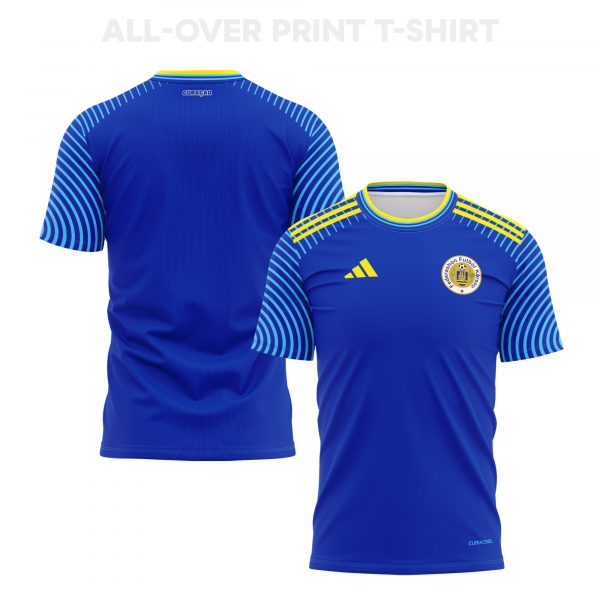 Curacao 2026 Home 3D T-shirt Fully Printed – Unisex, Blue - Jersey Teams