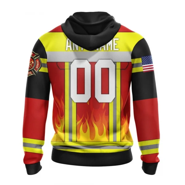 Anaheim Ducks Honnor Firefighter Uniform Graphic Hoodie