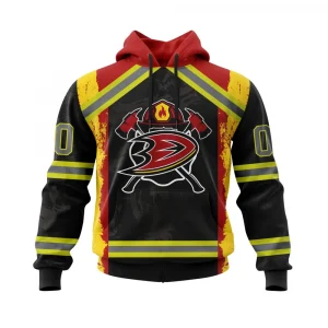 Anaheim Ducks, Honnor Firefighter Graphic Hoodie