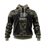 Anaheim Ducks, Honors Veterans And Military Members Graphic Hoodie