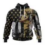 Anaheim Ducks, Specialized Jersey For America Graphic Hoodie