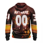 Anaheim Ducks, Specialized Jersey For Halloween Night Graphic Hoodie