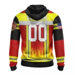Arizona Coyotes Honnor Firefighter Uniform Graphic Hoodie