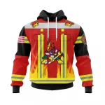 Arizona Coyotes Honnor Firefighter Uniform Graphic Hoodie