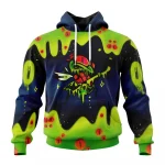 Columbus Blue Jackets, Specialized Jersey For Halloween Night Graphic Hoodie