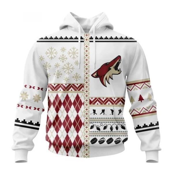 NHL Arizona Coyotes, Specialized Unisex Christmas Is Coming Graphic Hoodie