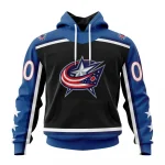 NHL Columbus Blue Jackets Reverse Retro Kits Graphic Hoodie