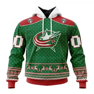 NHL Columbus Blue Jackets Special Christmas Apparel Graphic Hoodie