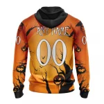 NHL Columbus Blue Jackets Special Halloween Concepts Graphic Hoodie