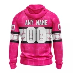 NHL Columbus Blue Jackets, Specialized Design I Pink I Can! In October We Wear Pink Breast Cancer Graphic Hoodie