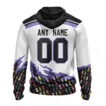 NHL Columbus Blue Jackets, Specialized Kits In October We Stand Together We Can Beat Cancer Graphic Hoodie