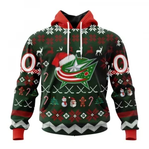 NHL Columbus Blue Jackets, Specialized Unisex Christmas Is Coming Graphic Hoodie