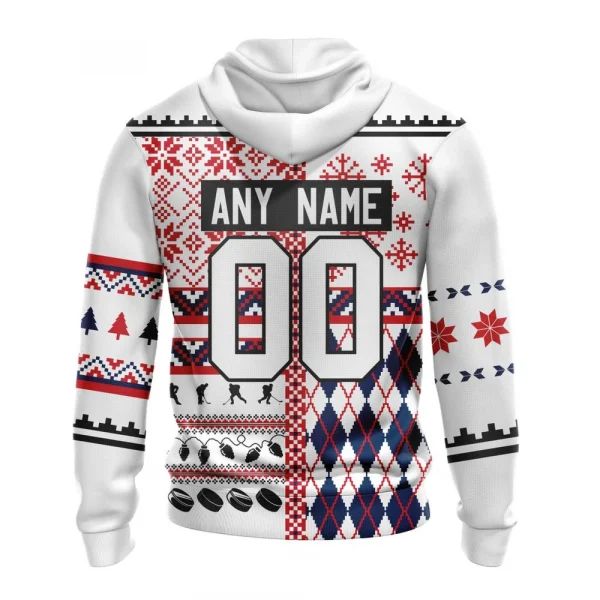 NHL Columbus Blue Jackets, Specialized Unisex Christmas Is Coming Graphic Hoodie