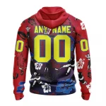 NHL Columbus Blue Jackets X Hawaii Specialized Design For Hawaiia Graphic Hoodie