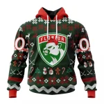 NHL Florida Panthers, Specialized Unisex Christmas Is Coming Graphic Hoodie