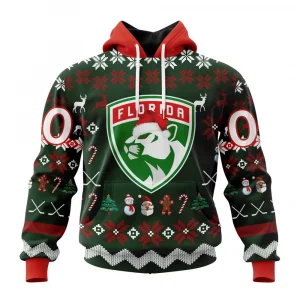 NHL Florida Panthers, Specialized Unisex Christmas Is Coming Graphic Hoodie
