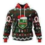 NHL Los Angeles Kings, Specialized Unisex Christmas Is Coming Graphic Hoodie