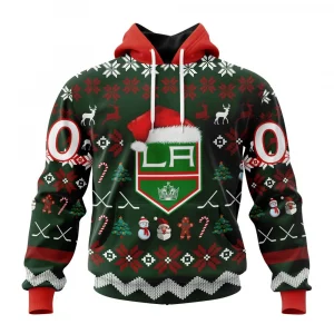 NHL Los Angeles Kings, Specialized Unisex Christmas Is Coming Graphic Hoodie