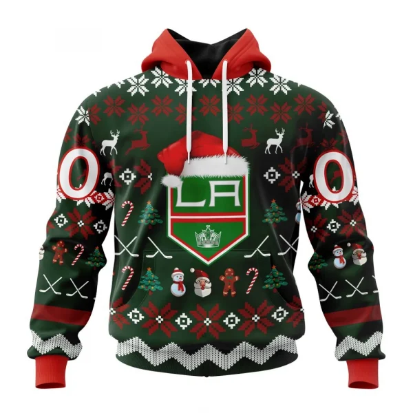 NHL Los Angeles Kings, Specialized Unisex Christmas Is Coming Graphic Hoodie