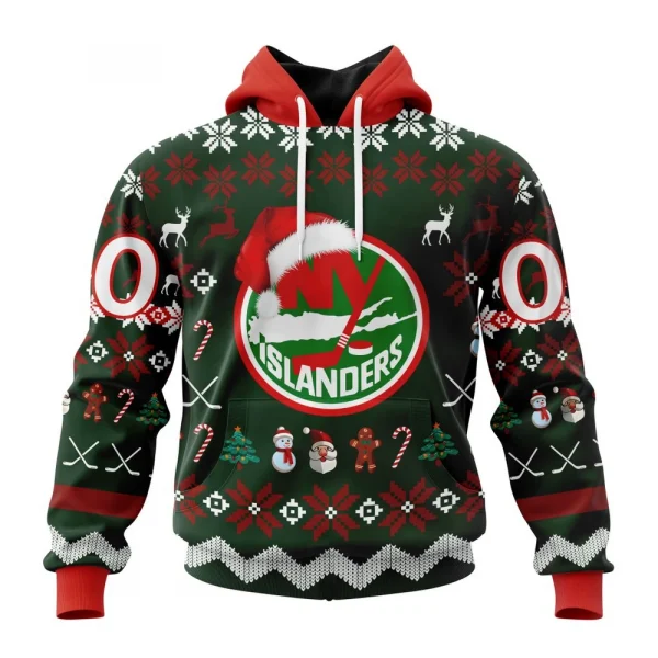 NHL New York Islanders, Specialized Unisex Christmas Is Coming Graphic Hoodie