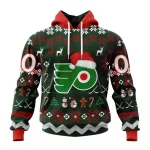NHL Philadelphia Flyers, Specialized Unisex Christmas Is Coming Graphic Hoodie
