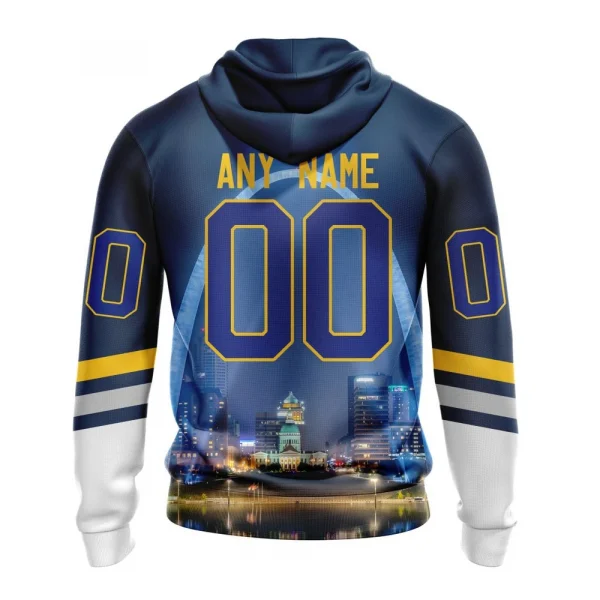NHL St. Louis Blues Special Design With Gateway Arch Graphic Hoodie